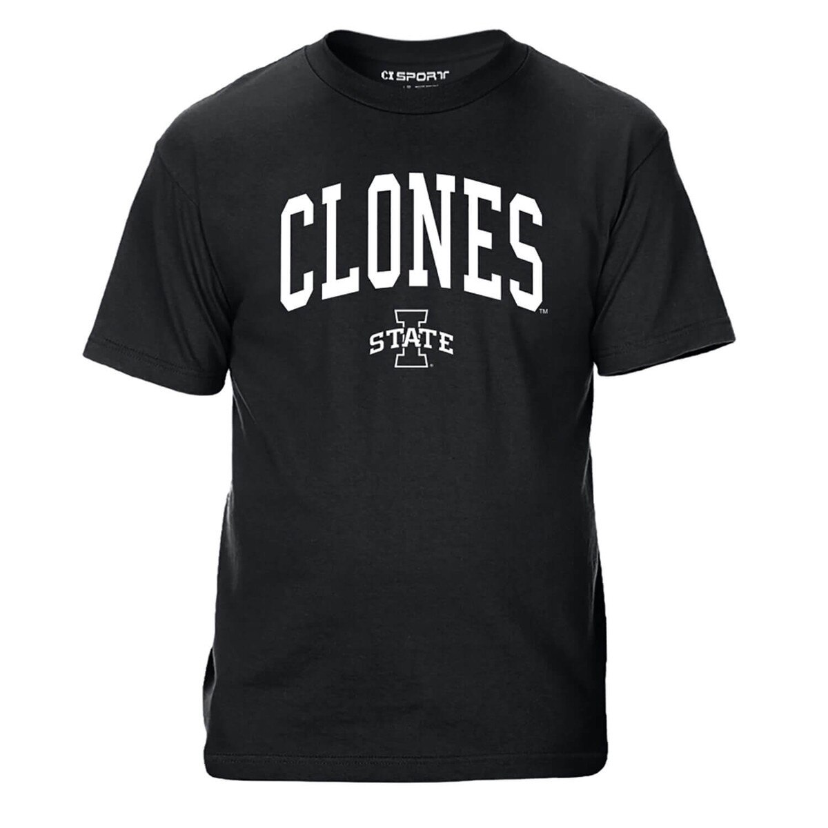 CI Sport Clones I-State Black Short Sleeve T-shirt vendor image